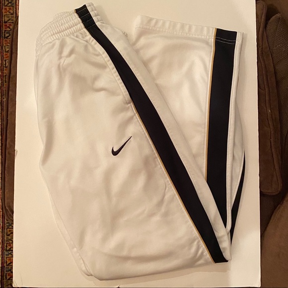 Men’s NIKE White Sweatpants - Picture 2 of 5